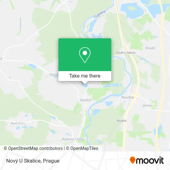 Карта Nový U Skalice