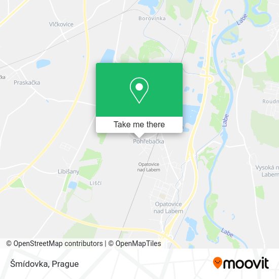 Карта Šmídovka