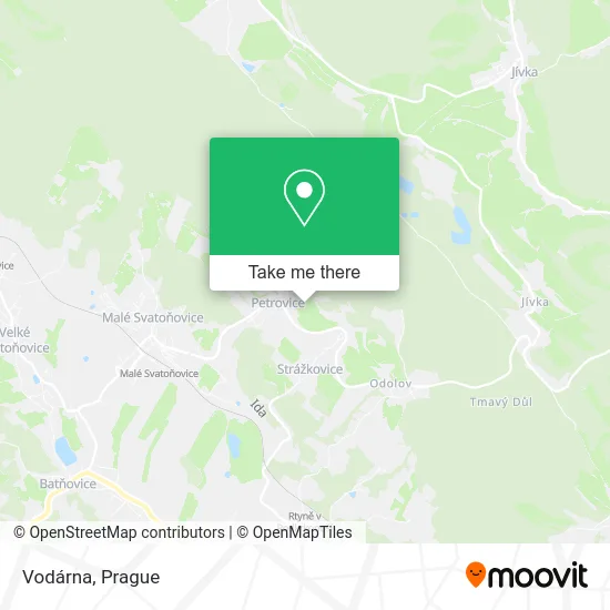 Карта Vodárna