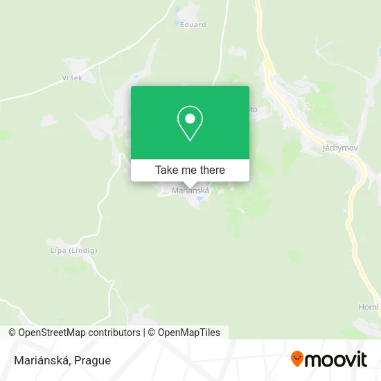 Карта Mariánská