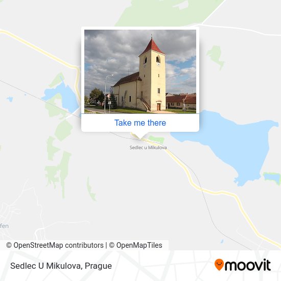 Карта Sedlec U Mikulova