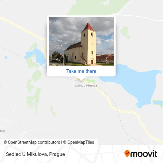 Карта Sedlec U Mikulova