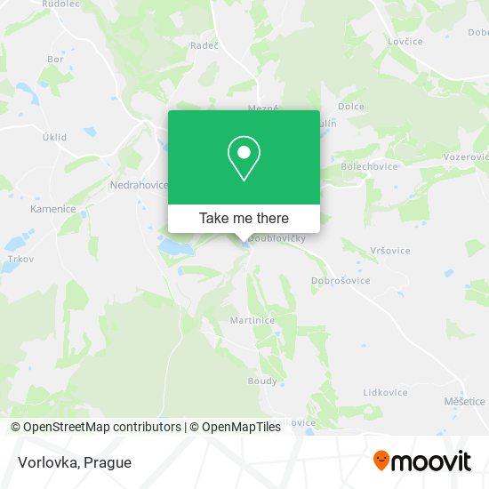 Карта Vorlovka