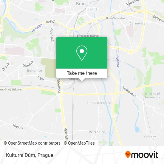 Kulturní Dům map