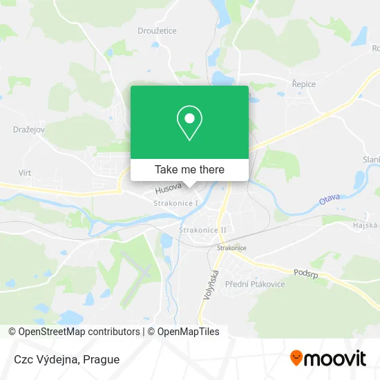 Карта Czc Výdejna