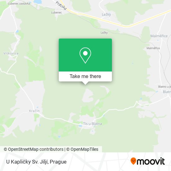 U Kapličky Sv. Jiljí map