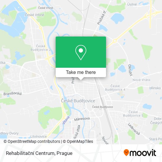 Rehabilitační Centrum map