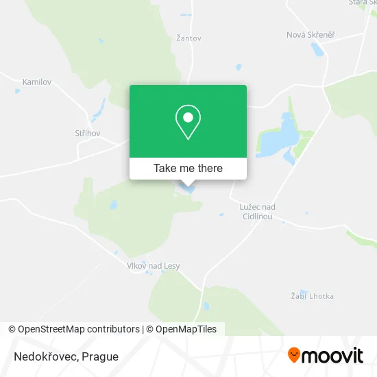 Карта Nedokřovec