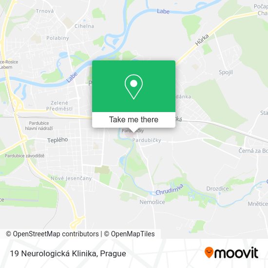 19 Neurologická Klinika map