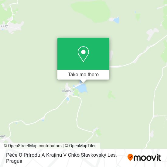 Péče O Přírodu A Krajinu V Chko Slavkovský Les map