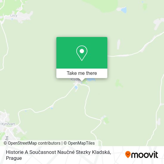Historie A Současnost Naučné Stezky Kladská map