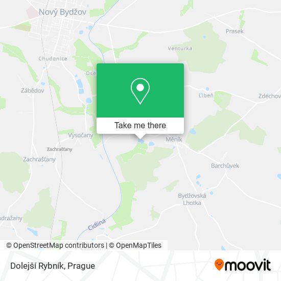 Dolejší Rybník map