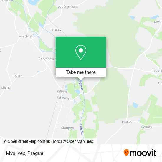 Карта Myslivec