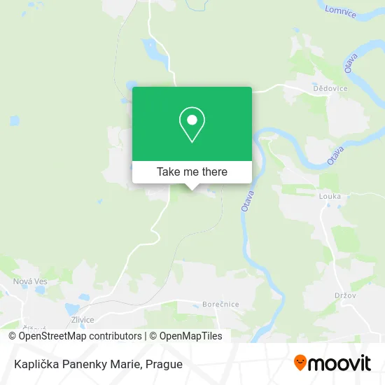 Карта Kaplička Panenky Marie