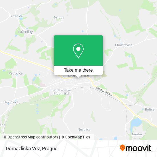 Domažlická Věž map