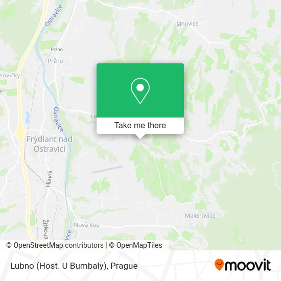 Карта Lubno (Host. U Bumbaly)