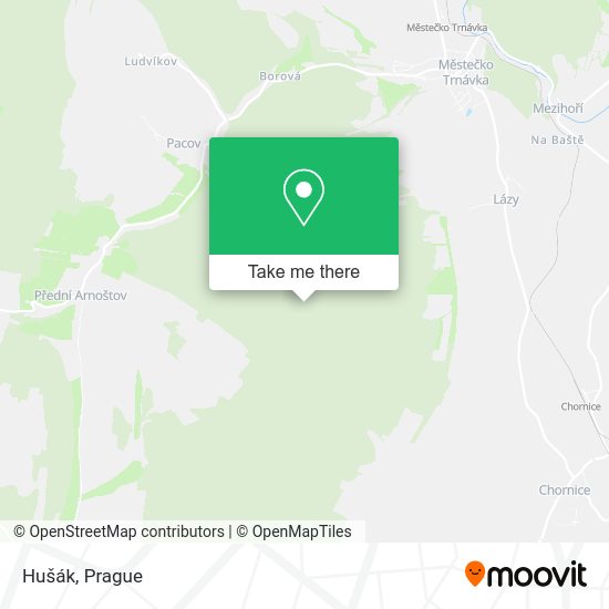 Карта Hušák