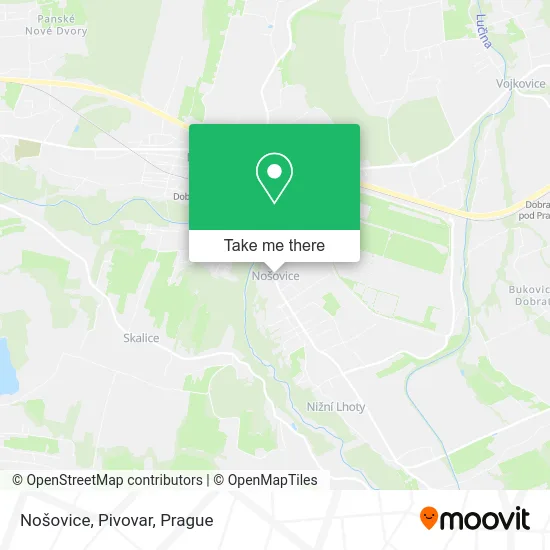 Карта Nošovice, Pivovar
