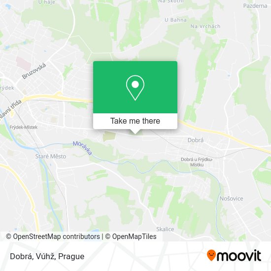 Dobrá, Vúhž map