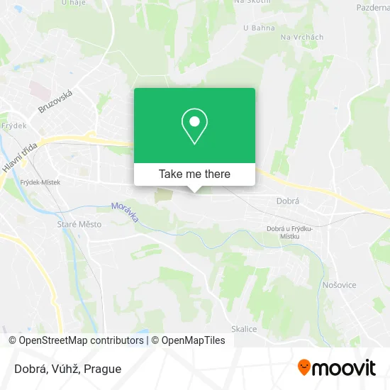 Карта Dobrá, Vúhž