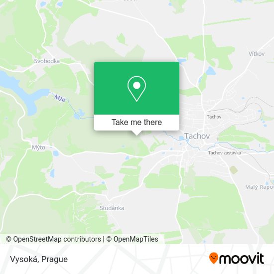 Карта Vysoká
