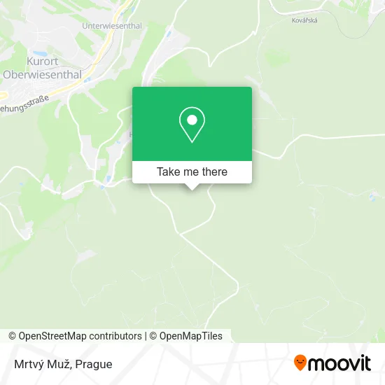 Карта Mrtvý Muž
