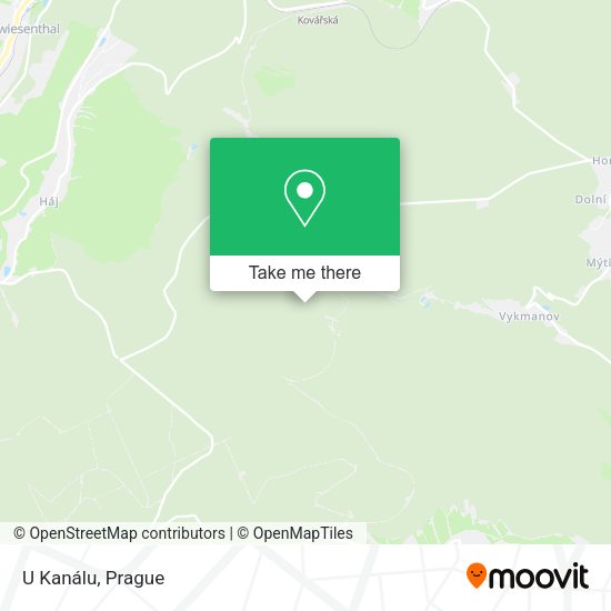 Карта U Kanálu