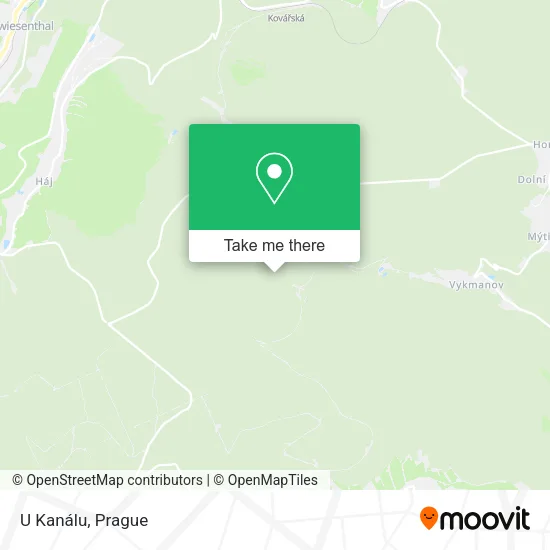 Карта U Kanálu