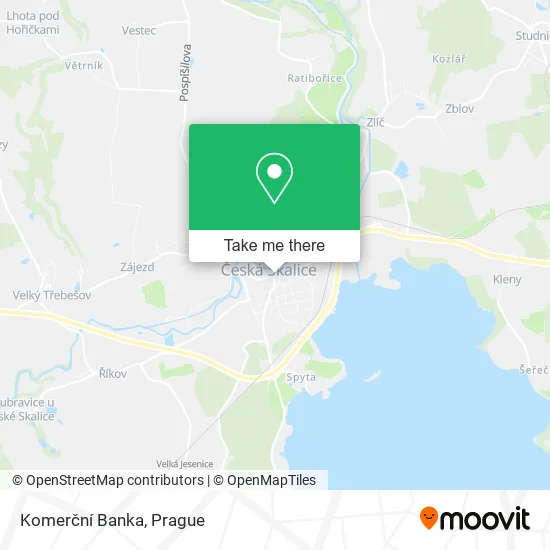 Карта Komerční Banka