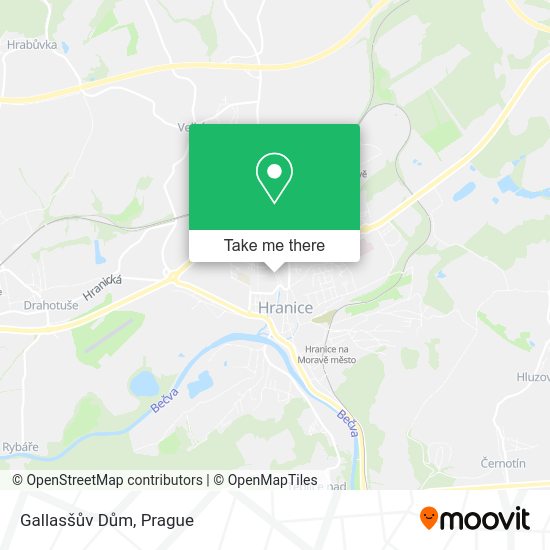 Gallasšův Dům map