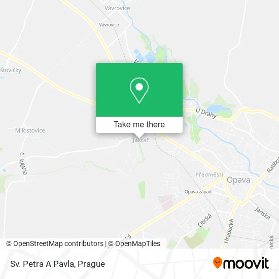 Sv. Petra A Pavla map