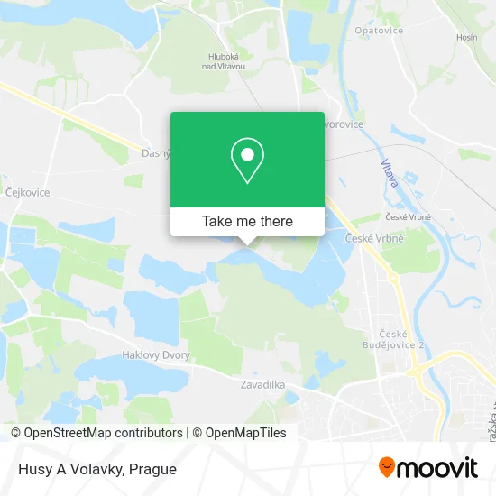 Карта Husy A Volavky