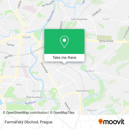 Farmářský Obchod map