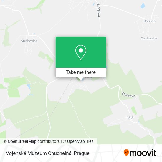 Vojenské Muzeum Chuchelná map