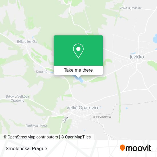 Карта Smolenská