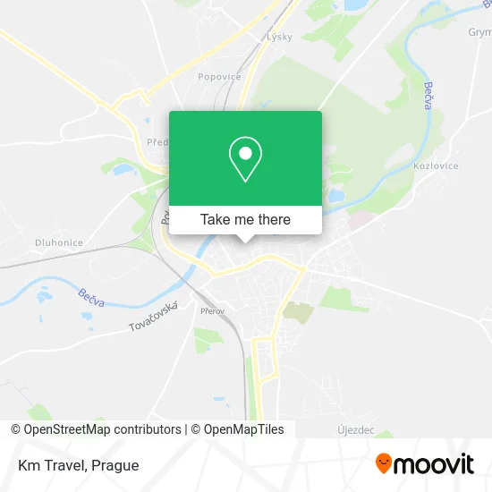 Карта Km Travel