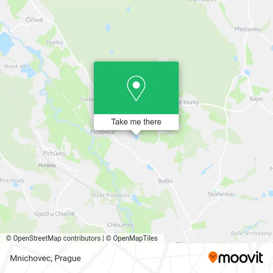 Карта Mnichovec
