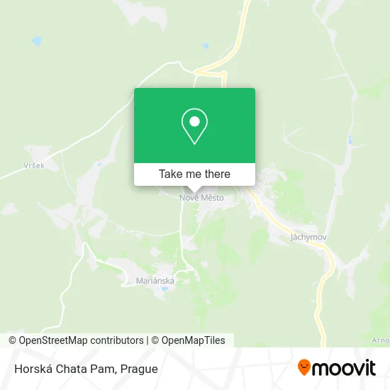 Карта Horská Chata Pam