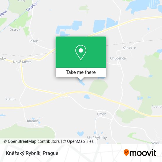 Kněžský Rybník map