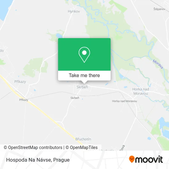 Карта Hospoda Na Návse