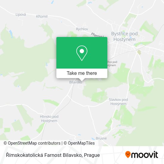 Římskokatolická Farnost Bílavsko map
