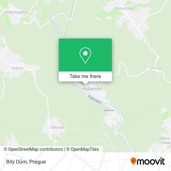 Bílý Dům map