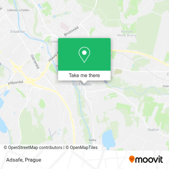 Карта Adsafe