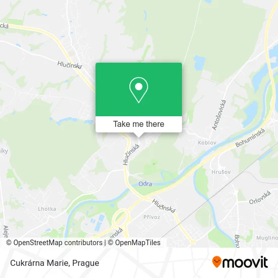 Cukrárna Marie map