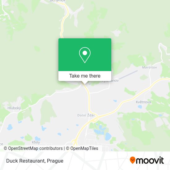 Duck Restaurant map