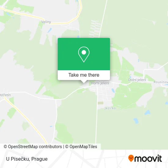 Карта U Písečku