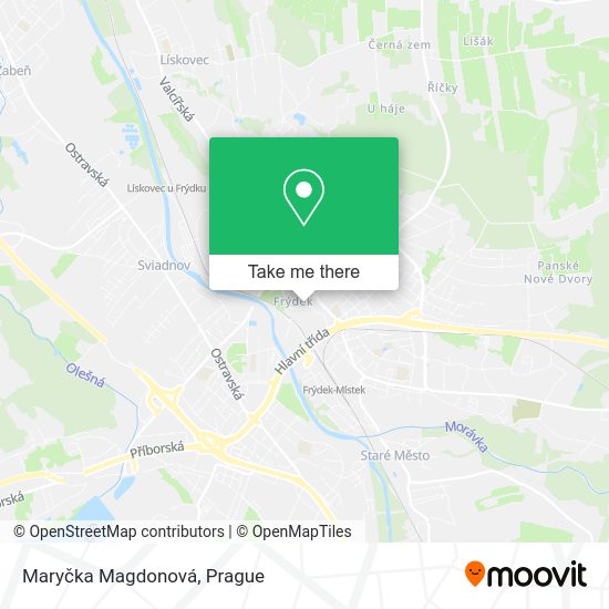 Maryčka Magdonová map