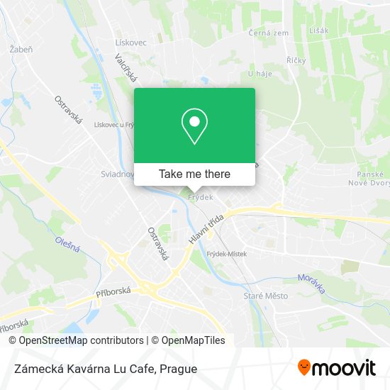 Zámecká Kavárna Lu Cafe map