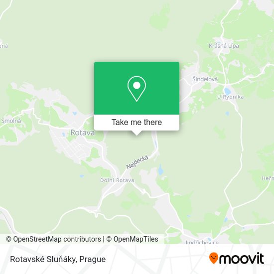 Rotavské Sluňáky map