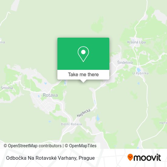 Odbočka Na Rotavské Varhany map